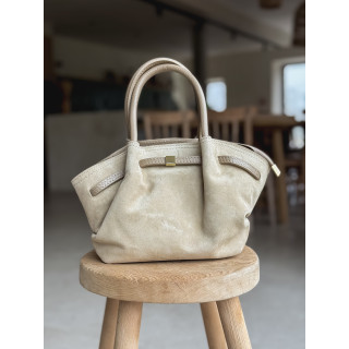 Sac en daim Acelya - Beige