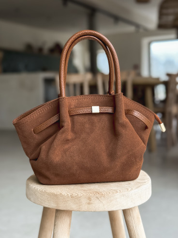 Sac en daim Acelya - Camel Sac en daim Acelya - Camel