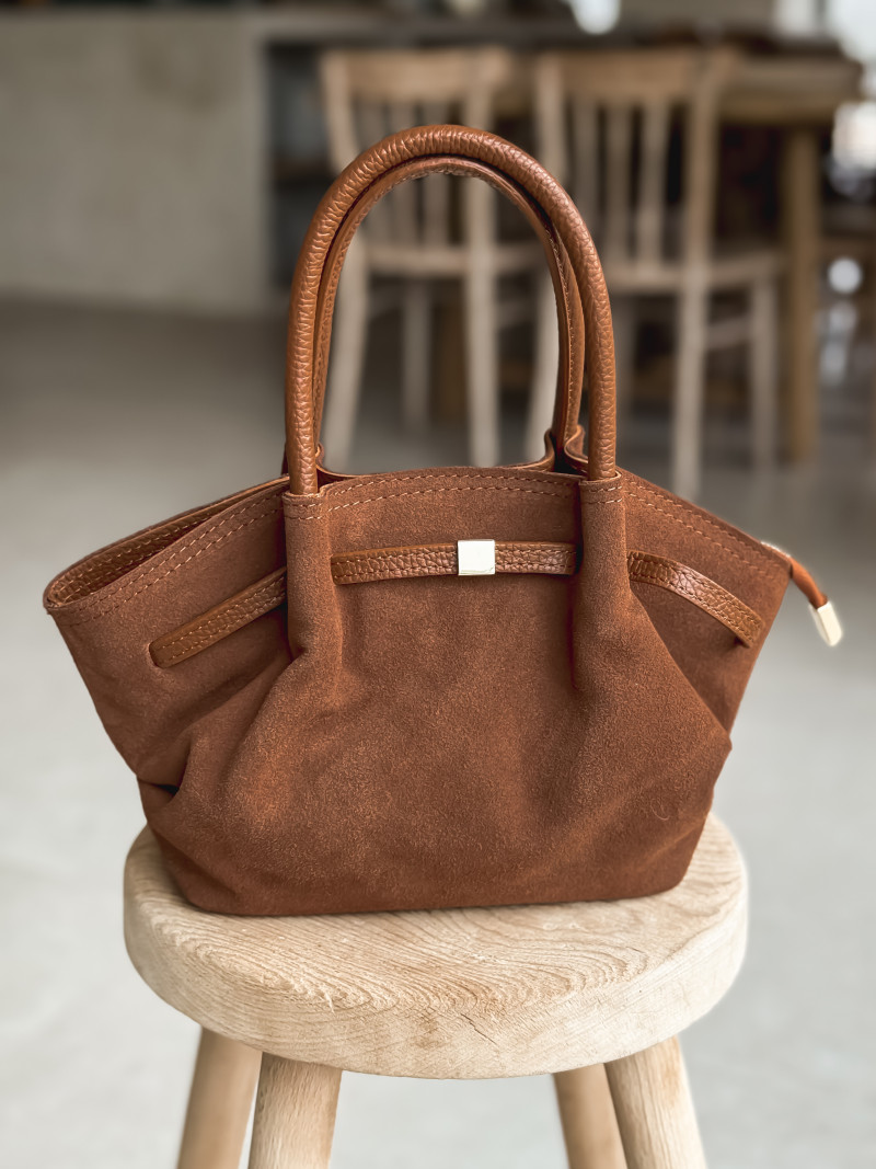 Sac en daim Acelya - Camel Sac en daim Acelya - Camel