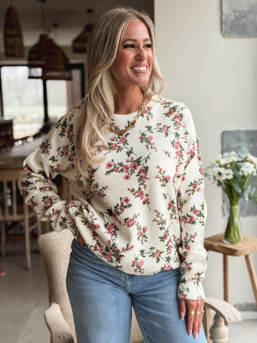 Pull Mariame - Crème