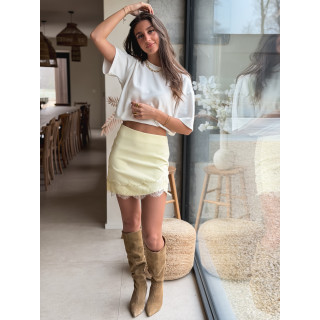 Jupe short Amaïa - Jaune