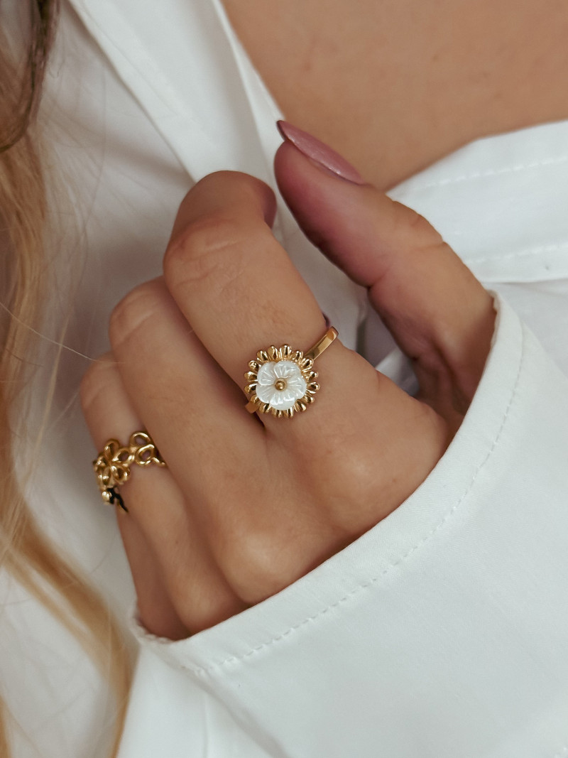 Bague Sylvie - Doré Bague Sylvie - Doré