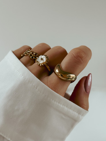 Bague Sylvie - Doré Bague Sylvie - Doré