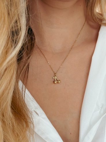 Collier Cerisia - Doré