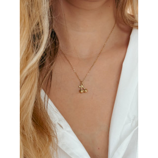 Collier Cerisia - Doré