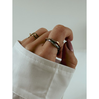 Bague Mélise - Doré/Argenté