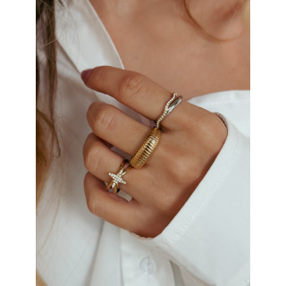 Bague Mélise - Doré/Argenté