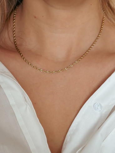 Collier Elisabeth - Doré