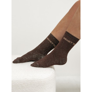 Chaussettes "Bichette" - Choco