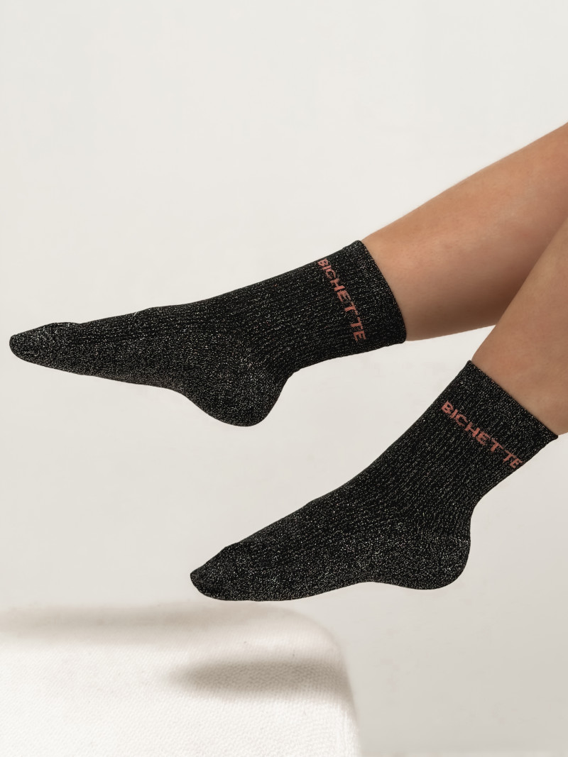Chaussettes " Bichette" - Noir