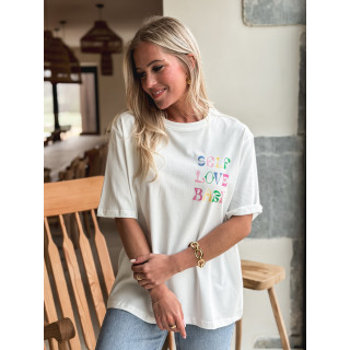 T-shirt Amoria - Blanc