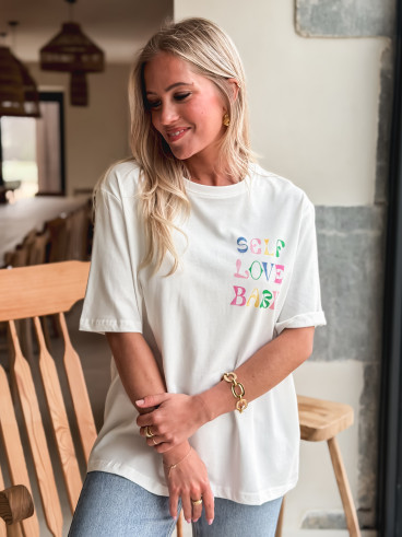 T-shirt Amoria - Blanc