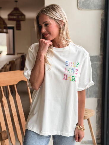 T-shirt Amoria - Blanc