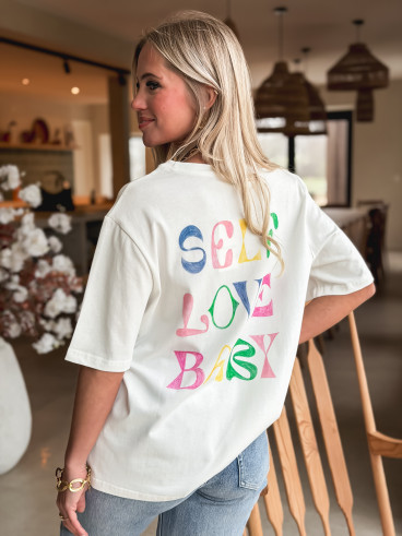 T-shirt Amoria - Blanc