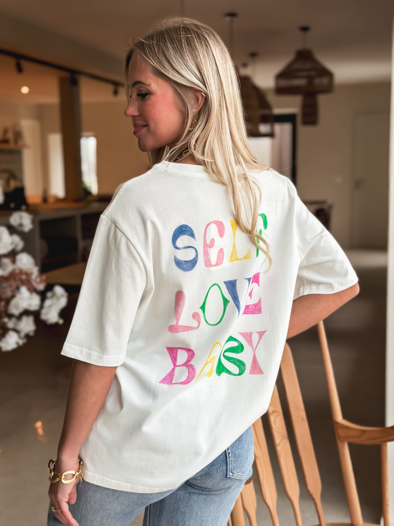 T-shirt Amoria - Blanc