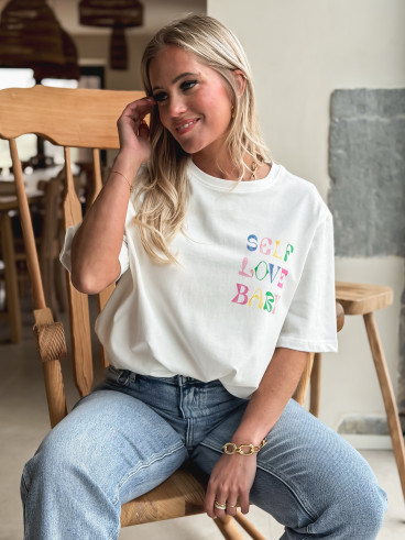 T-shirt Amoria - Blanc