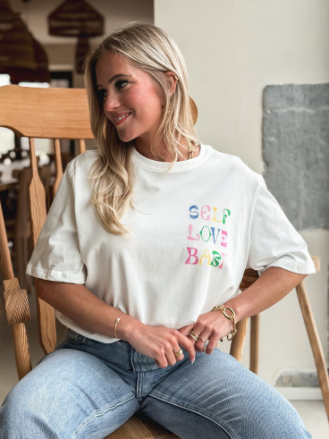 T-shirt Amoria - Blanc