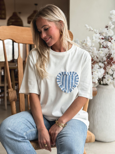 T-shirt Thalie - Blanc