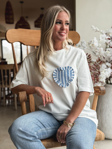 T-shirt Thalie - Blanc