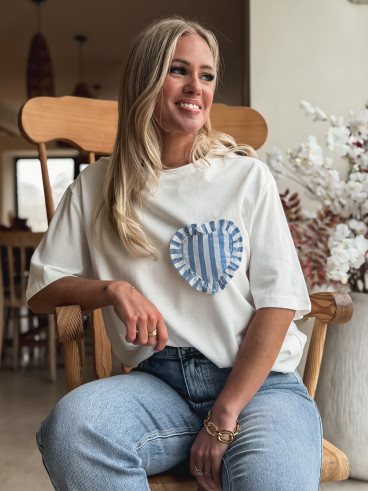 T-shirt Thalie - Blanc