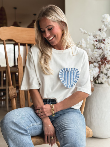 T-shirt Thalie - Blanc