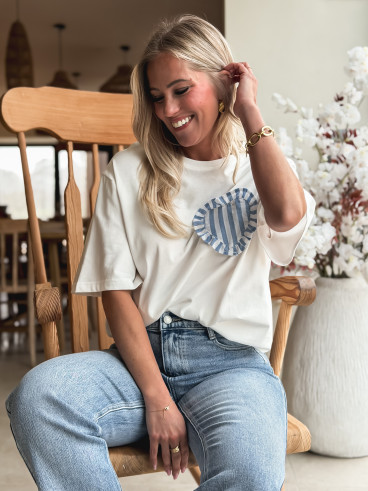 T-shirt Thalie - Blanc