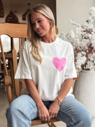 T-shirt Sylvianna - Blanc