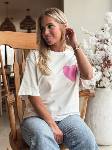 T-shirt Sylvianna - Blanc