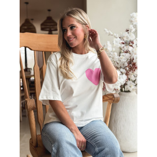 T-shirt Sylvianna - Blanc