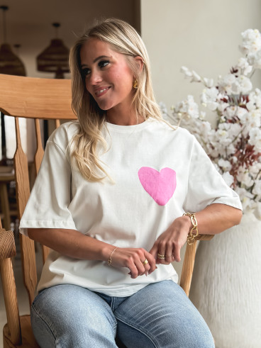 T-shirt Sylvianna - Blanc