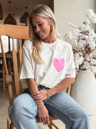 T-shirt Sylvianna - Blanc