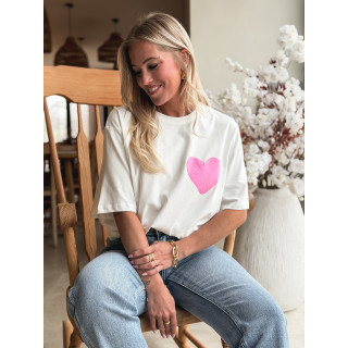 T-shirt Sylvianna - Blanc