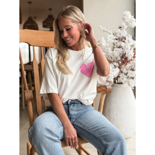 T-shirt Sylvianna - Blanc