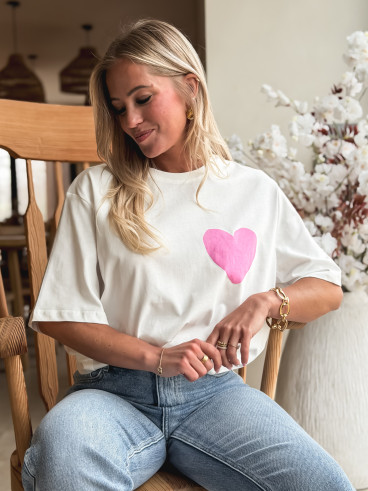 T-shirt Sylvianna - Blanc