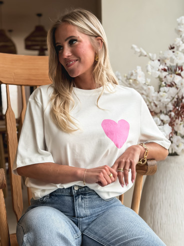 T-shirt Sylvianna - Blanc