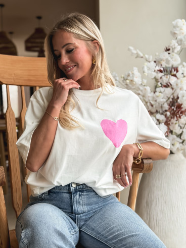 T-shirt Sylvianna - Blanc