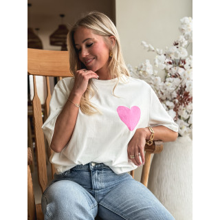 T-shirt Sylvianna - Blanc