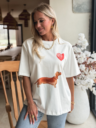 T-shirt Didi - Blanc T-shirt Didi - Blanc