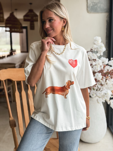 T-shirt Didi - Blanc T-shirt Didi - Blanc