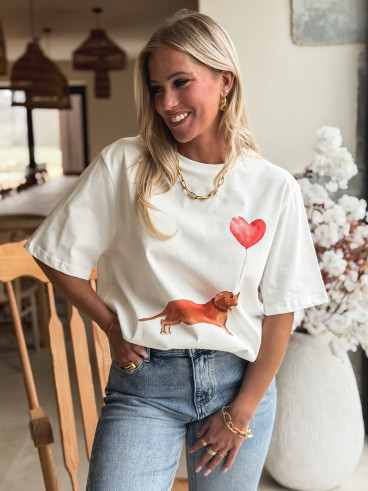 T-shirt Didi - Blanc T-shirt Didi - Blanc