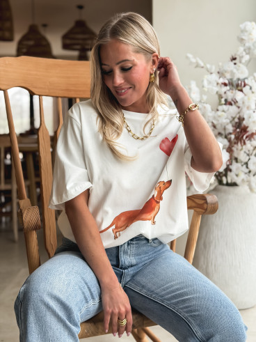 T-shirt Didi - Blanc