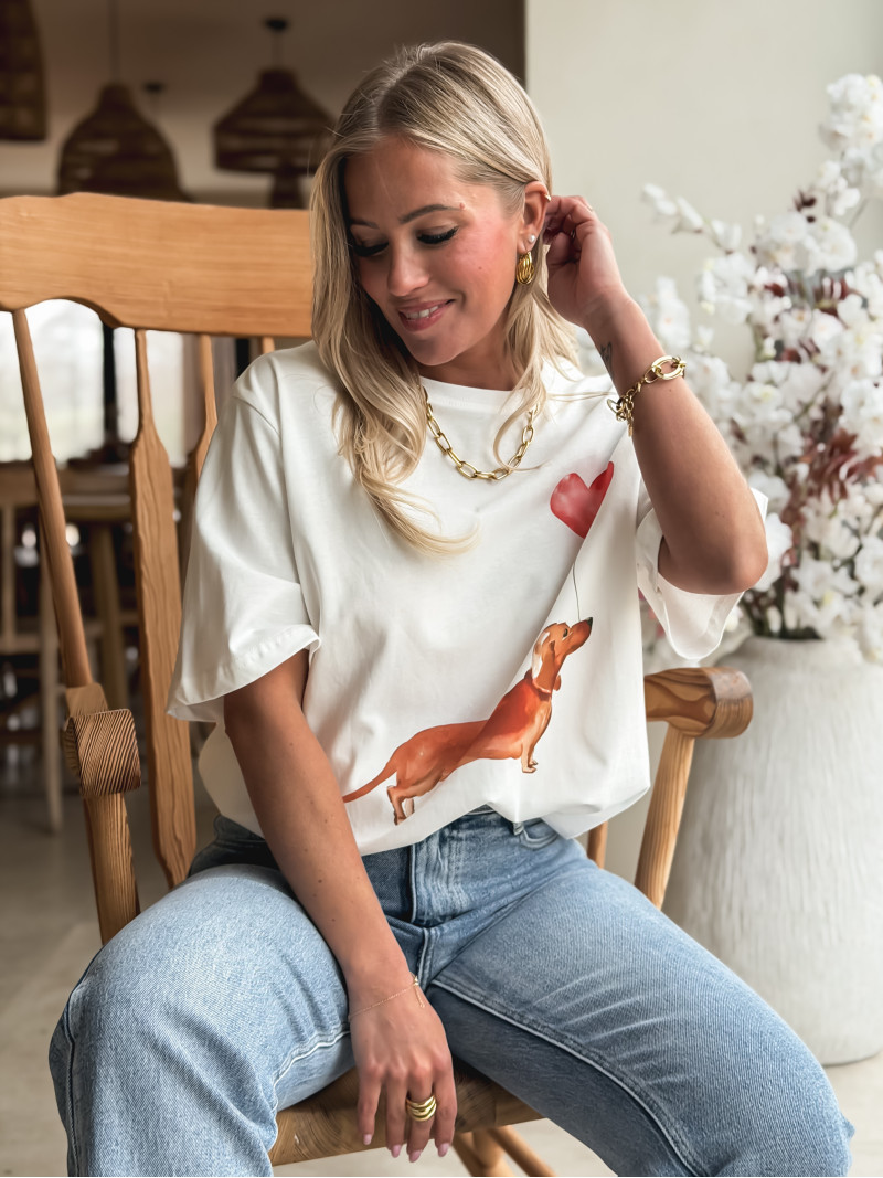 T-shirt Didi - Blanc T-shirt Didi - Blanc