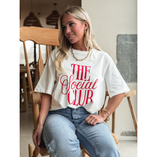 T-shirt "the social club" - Blanc