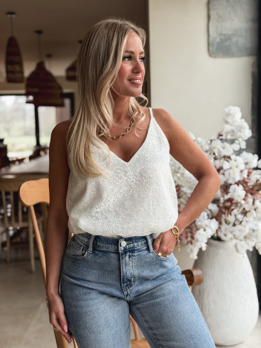Top Mayra - Blanc