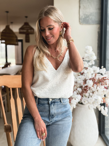 Top Mayra - Blanc