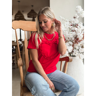 T-shirt Lova - Rouge
