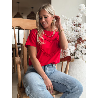 T-shirt Lova - Rouge