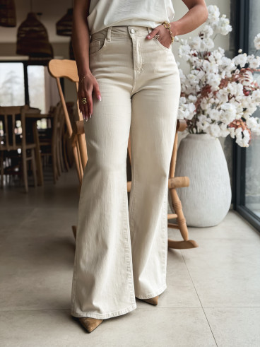 Jeans Selma - Beige Jeans Selma - Beige