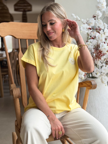 T-shirt Aya - Jaune T-shirt Aya - Jaune