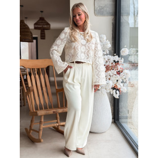 Pantalon Milane - Ecru